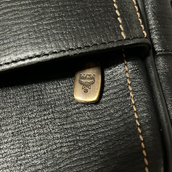 MCM leather document bag / laptop bag / soft briefcase - Picture 15 of 16